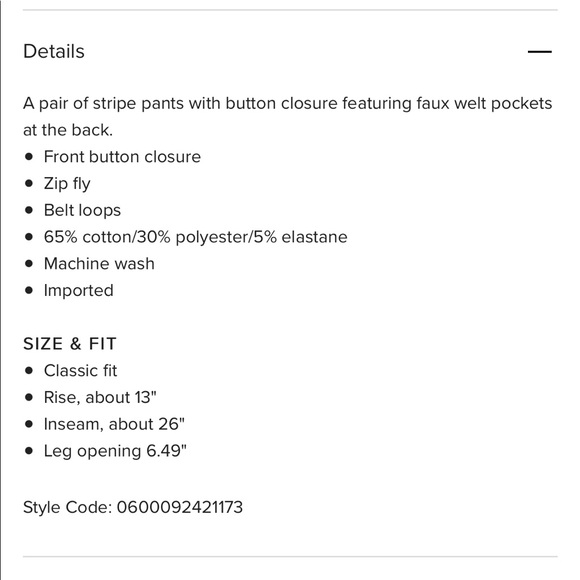 Moss Copenhagen Brand New Striped Trousers - Picture 5 of 5